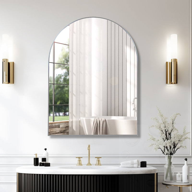 Miroir mural, Argent
