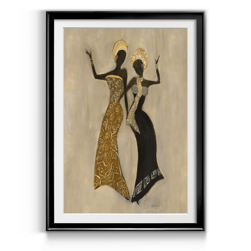 Célébration II - reproduction d'art encadrée, Noir, H 30,5 po x l 42,5 po x P 1,5 po