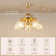 Isco Ceiling Fan with 5 Light Kit