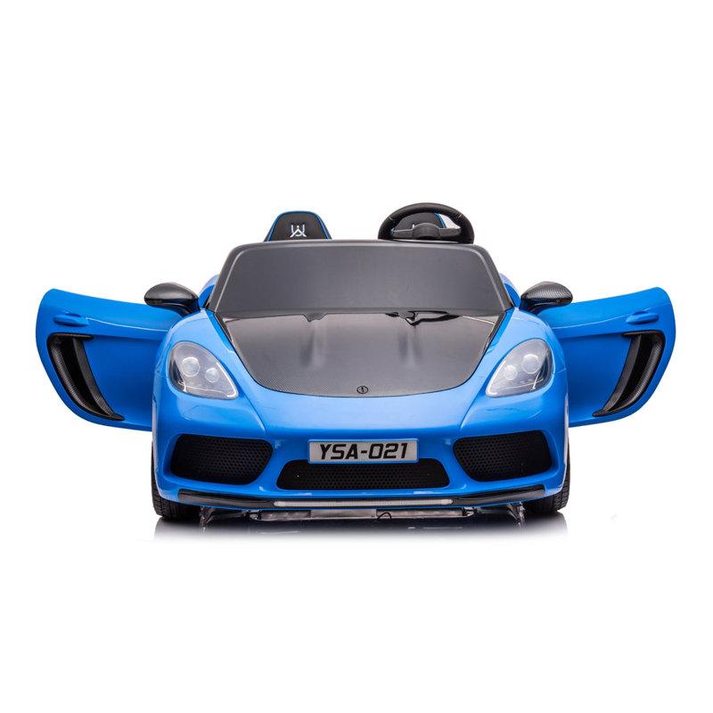 Voiture à piles, Bleu