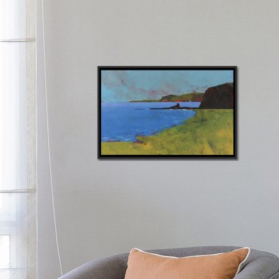 « ceredigion falaises », reproduction sur toile