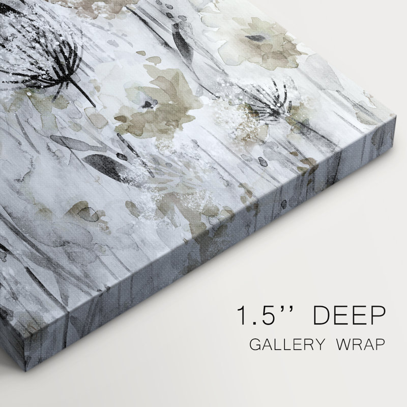 Artisanal Garden II -Galery Enveloppé Cavas, H 27 po x l 18 po