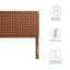 Tête de lit tapissier Modway Sparta-96356229-96356232