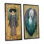 «Imperial Angel Klimt», ensemble de 2 reproductions d'art sur toile-1133001956-1133001959