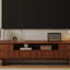 Meuble télé en bois massif de style français rétro-107265195