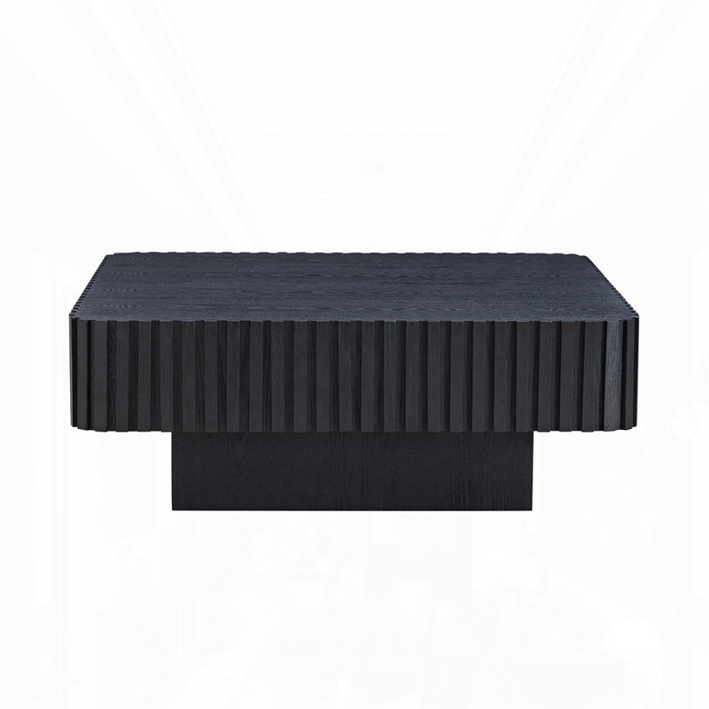 Table basse moderne Modern Handcraft, Noir