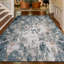 Hand Knotted Abstract Area Rug-124928563