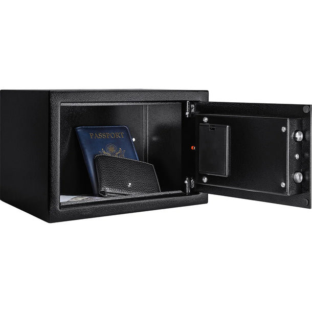 0.41 Cu. ft Digital Keypad Security Safe, 7.87" H x 12.2" W x 7.87" D