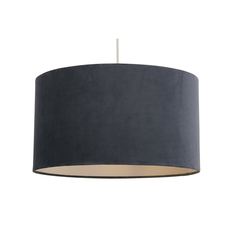 Velvet Traditional, Grey, 28 cm H x 50 cm W x 50cm D