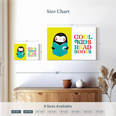Ashelle Nursery Cool Kids Read Quote
