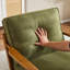 Upholstered Armchair-1375933727