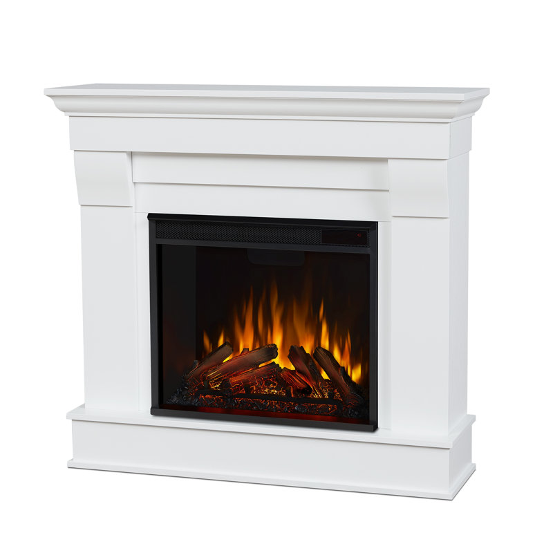 Chateau 41" Electric Fireplace by Real Flame, White
