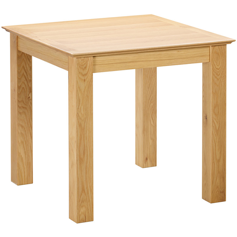 Mei 80 cm Oak Square Dining Table