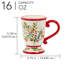 Christmas Gatherings Set of 4 Mugs 18 oz