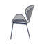 Petite chaise décorative compacte de luxe pour salon