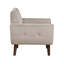Fauteuil d'appoint capitonné-896023954