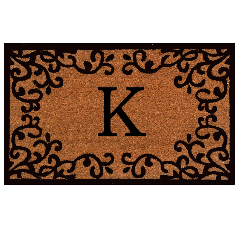 Salguero Non-Slip Outdoor Doormat, K, Rectangle 24" x 36"