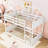 Arvill Twin Over Twin House Floor Bunk Bed With Headboards And Guardrails-369012727