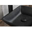 Lavabo de salle de bain vasque rectangulaire en verre à coquille rectangulaire de 13 po L -18,13 po H à 4 po noir avec robinet noir mat et drain escamotable noir mat