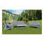 Canapé de jardin 3 places avec coussin