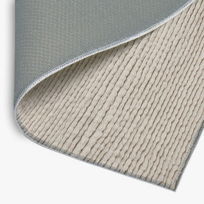 Solid Beige Indoor and Outdoor Area Rug, Rectangle 2' x 3'