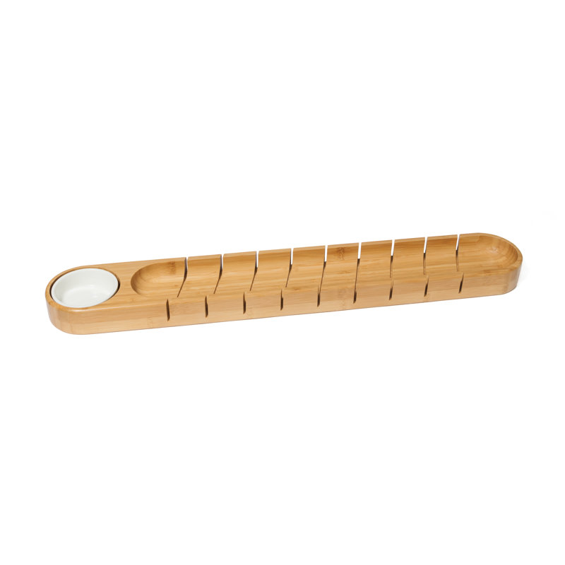 Lipper International Bamboo Bread Board