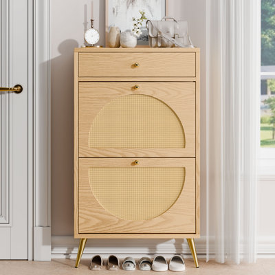 Meuble de rangement 10 paires de chaussures