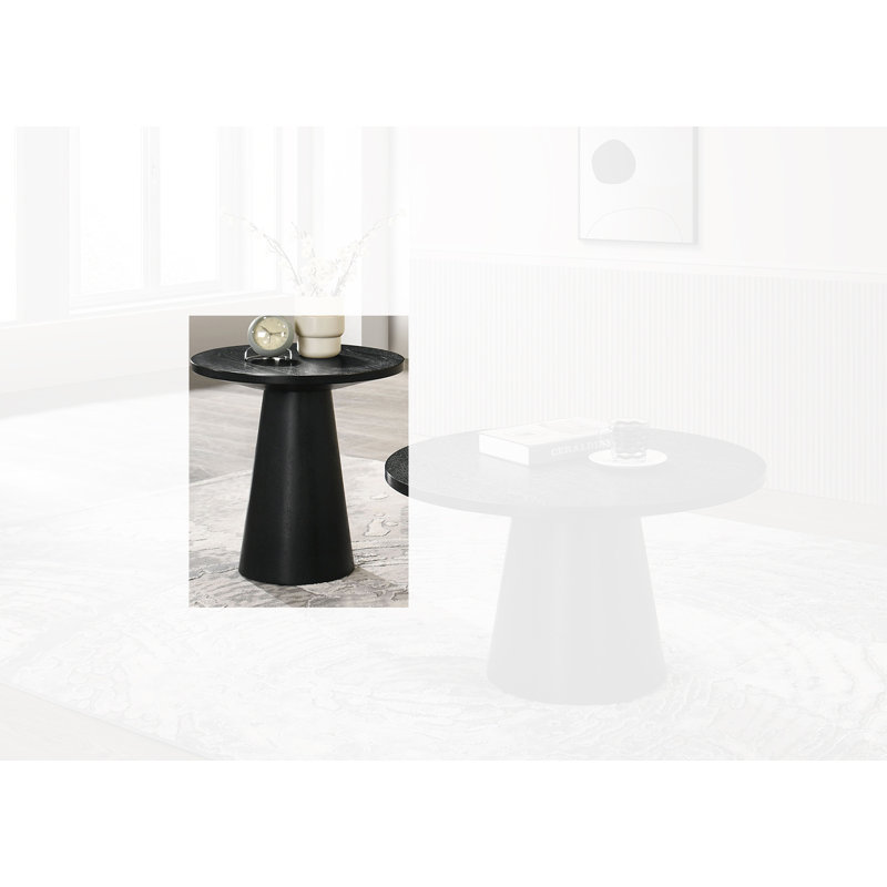 Table de bout Wimbush, Noir