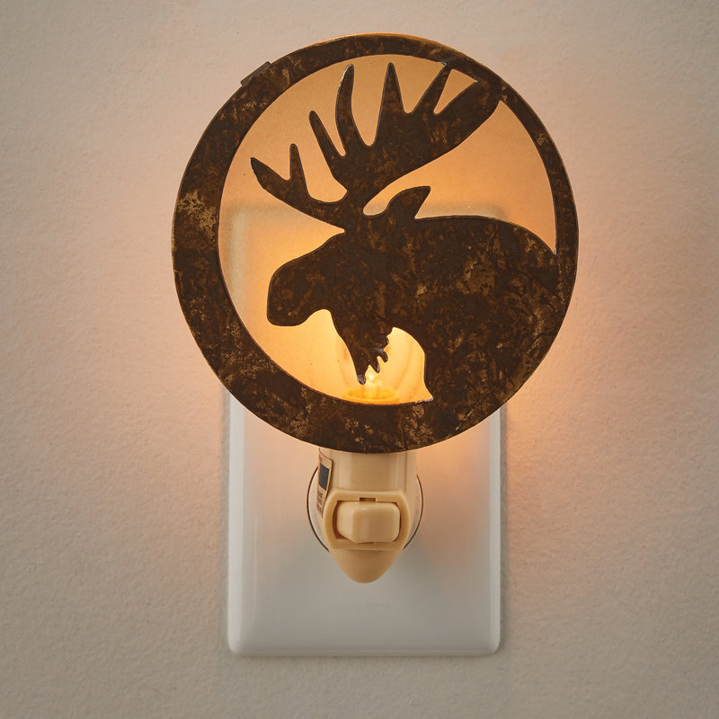 Moose Head Night Light