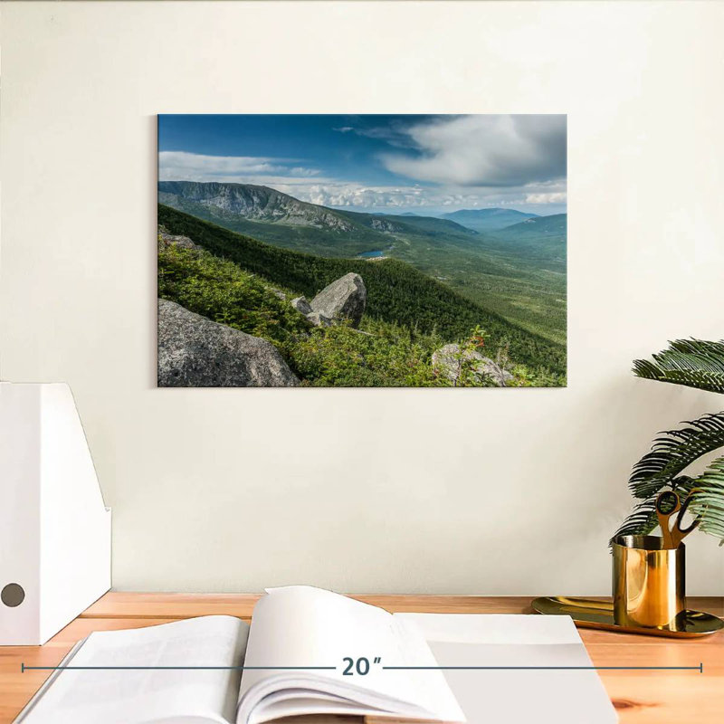 Paysage de montagne Alvord Katahdin, H 8 po x l 12 po