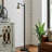 Altia 61'' Black Swing Arm Floor Lamp