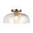 Blakehurst Glass Semi Flush Mount-95320058