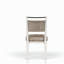Tabouret à corde - Vanille / palmier