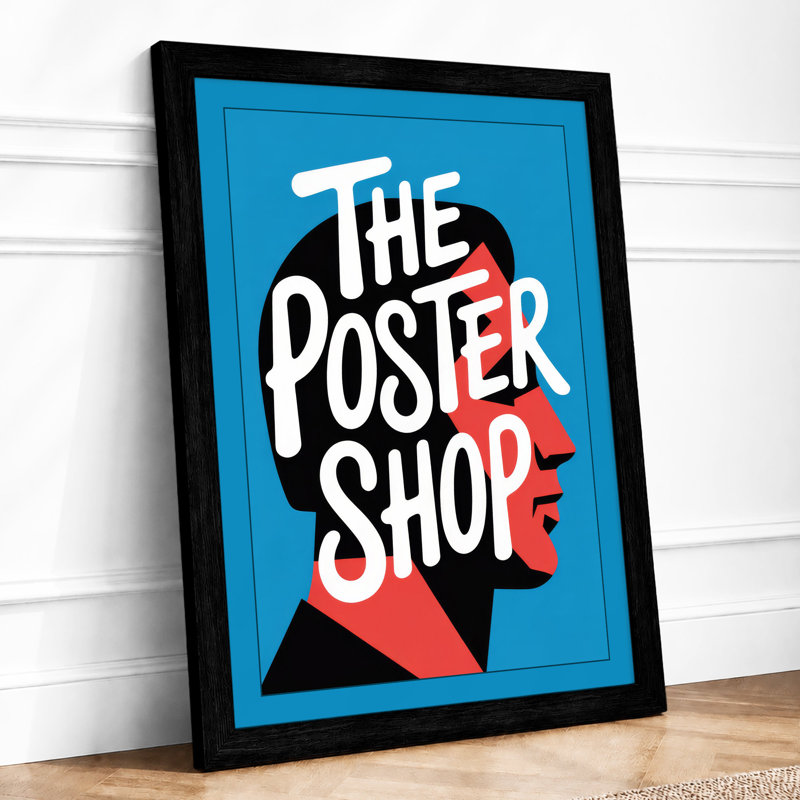 The Poster Shop Modern - Print, Black, A4 - 29.7 x 21.0 cm
