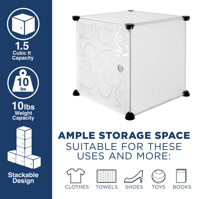 Modular Storage Plastic Cube