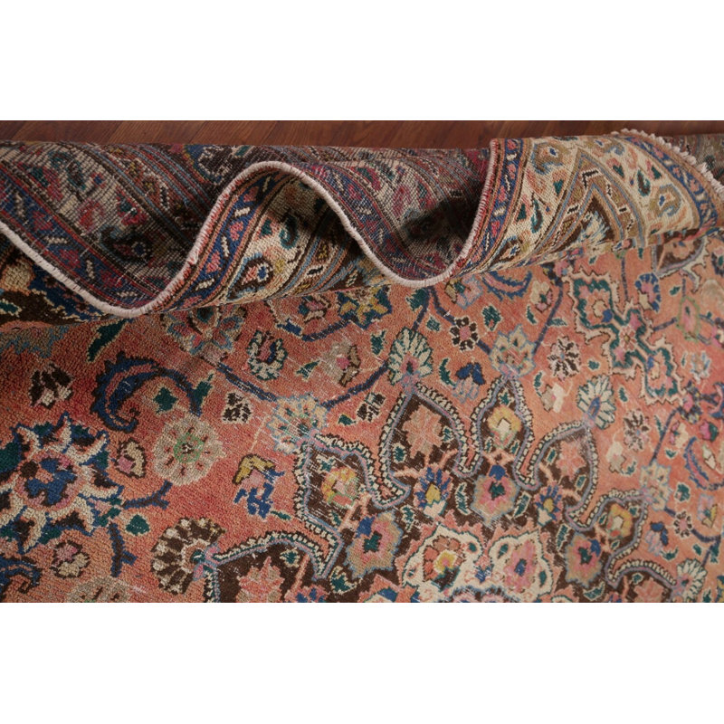 Tapis traditionnel en laine vieillie 10 x 13