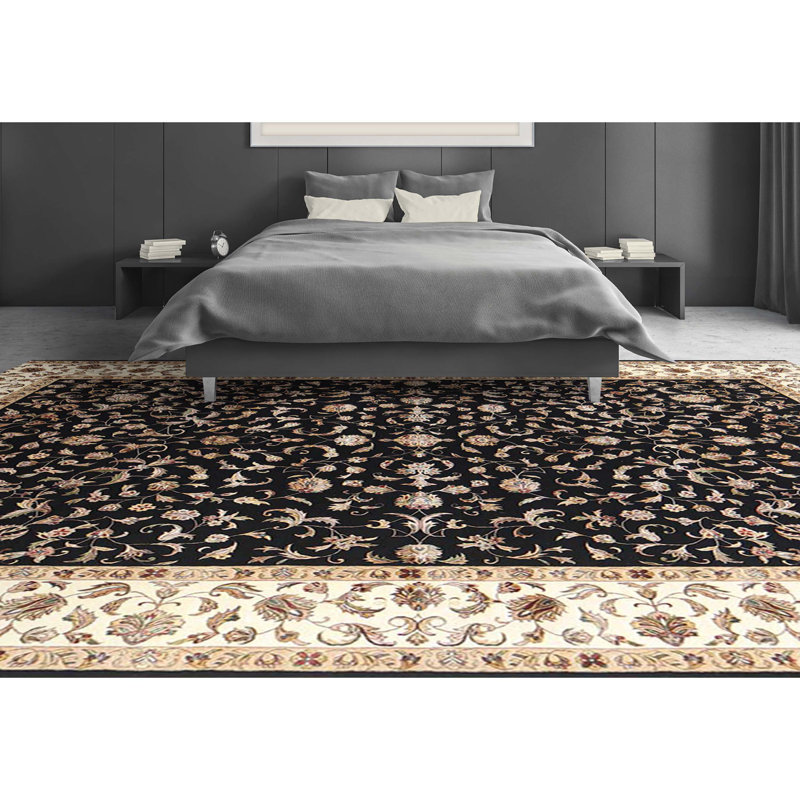 Floral Area Rug, Rectangle 12' x 15'