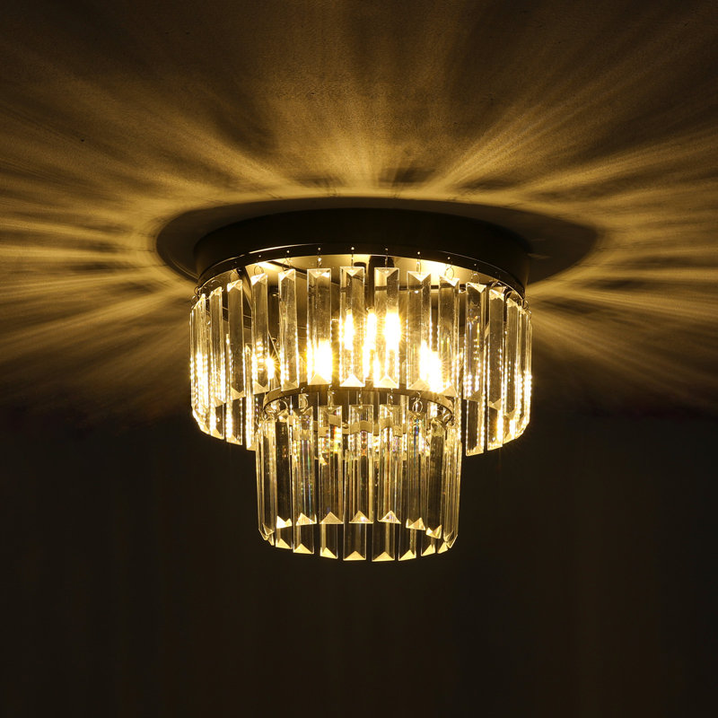 Crystal Flush mount Ceiling Light