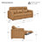 Zero Wall Power Reclining Sofa With USB & Type C