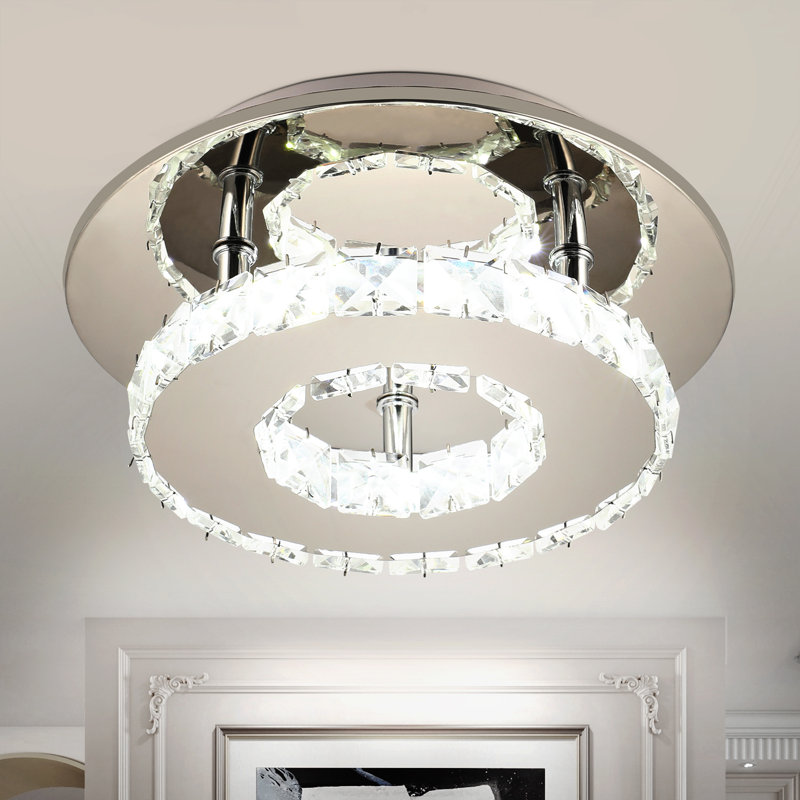 1-Light Semi Flush Mount