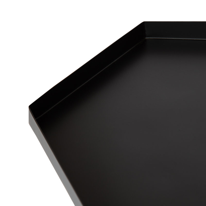 Alfie End Table, Black, Black