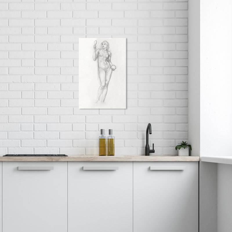 Silhouette de femme nue, H 24 po x l 16 po x P 0,8 po