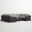 Ensemble de conversation en osier pour 6 personnes avec coussins Saffi-2136164102-2141583019