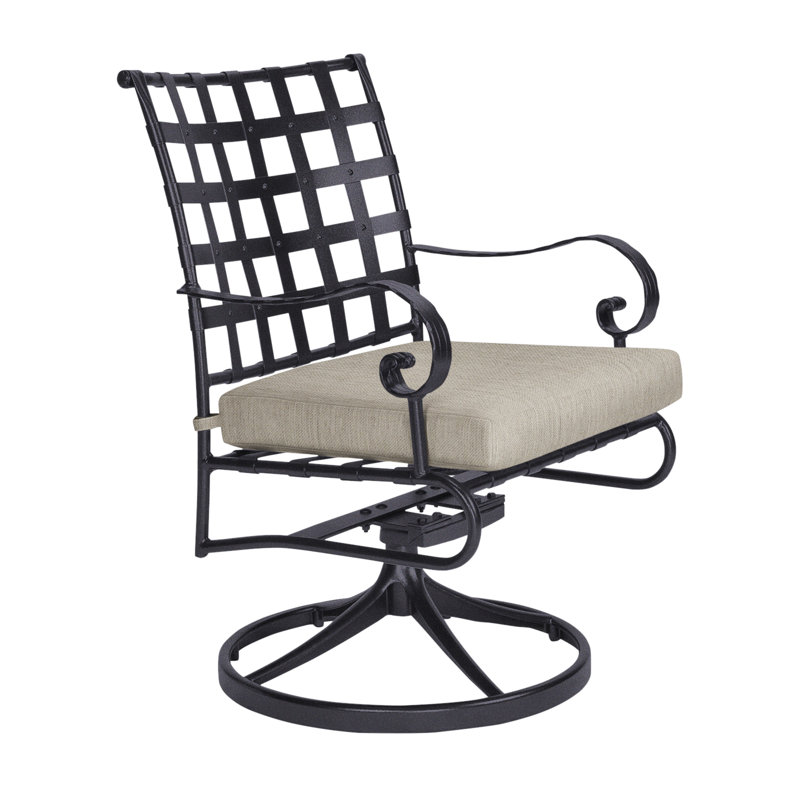 Classico Outdoor Rocker Chair, Graphite, Flagship Stone Sunbrella®