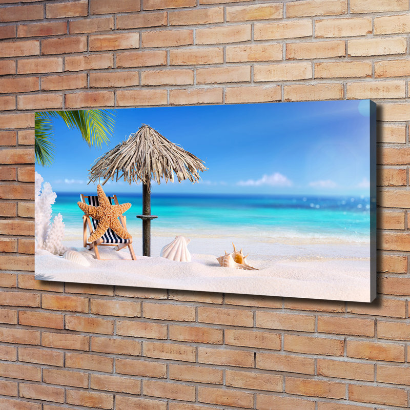 Beach Holidays - Wrapped Canvas Print