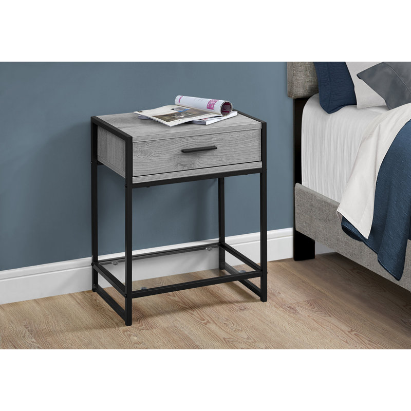 Table de bout Hammons, Gris
