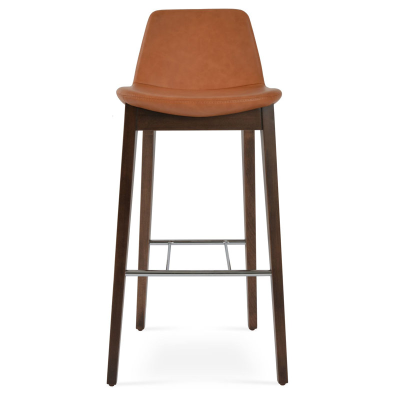 Tabouret de bar et de comptoir Pera HB, Caramel PPM, Tabouret de comptoir (siège d’une hauteur de 24