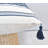 Woven Pillow Covers With Tassels, Geometric Pattern Pillowcases For Outdoor / Indoor (Set of 2)-665992279-665992276