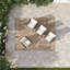 Chaise de patio pivotante avec coussins Ambrin-1504309541