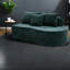 Canapés modulaires spacieux spacieux, mousse et polyester, salon de luxe